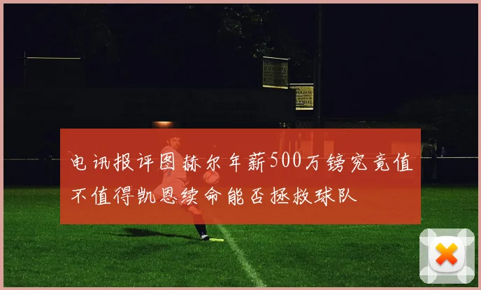电讯报评图赫尔年薪500万镑究竟值不值得凯恩续命能否拯救球队